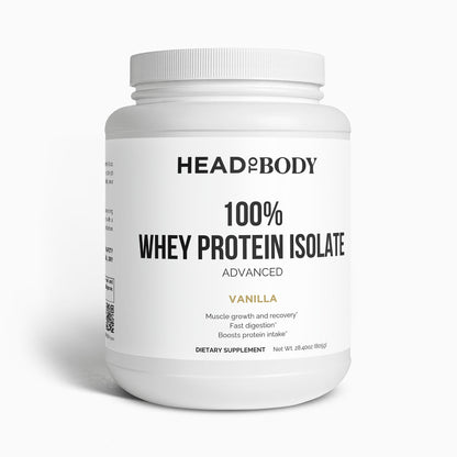 Advanced 100% Whey Protein Isolate (Vanilla)