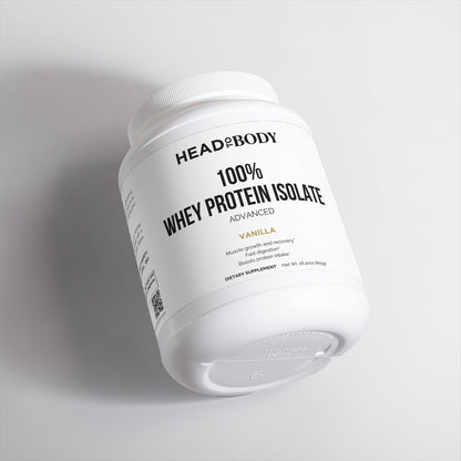 Advanced 100% Whey Protein Isolate (Vanilla)